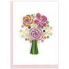 Quilling Cards Flower Bouquet Gift Enclosure Card