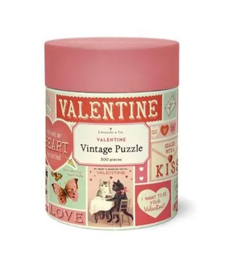 Cavallini Papers & Co Valentine Puzzle 500 PC