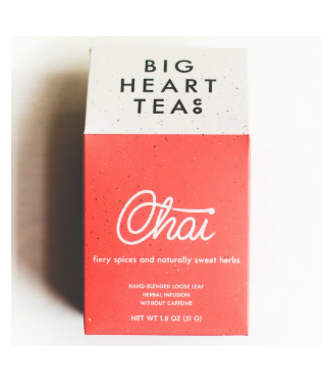 Big Heart Tea Co. Chai Boxed Tea Bags