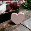 Inkwood Crafters Rustic Mini Wood Hearts - Set of 3