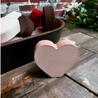Rustic Mini Wood Hearts - Set of 3