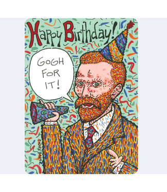 Allport Editions Gogh For It Birthday Card