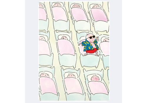  Allport Editions Born Cool Birthday Card 