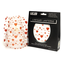 Luminary Lantern Amor Val Hearts