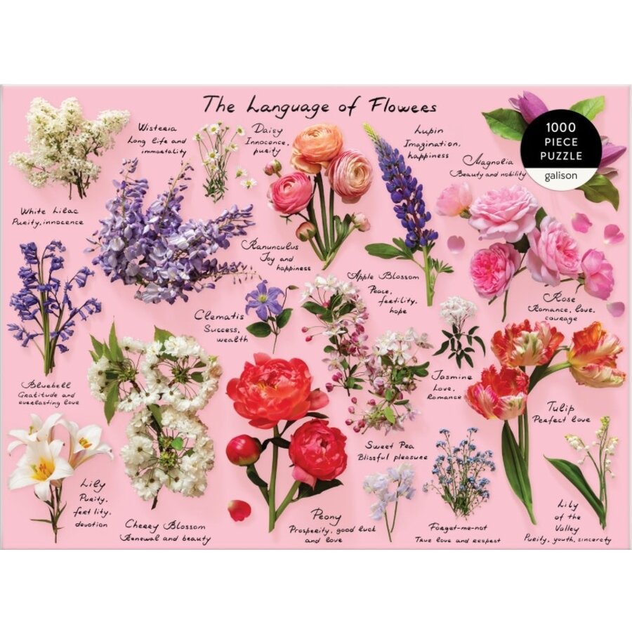 Language of Flowers Puzzle 1000 PC