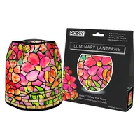 Luminary Lantern Tiffany Pink Peony