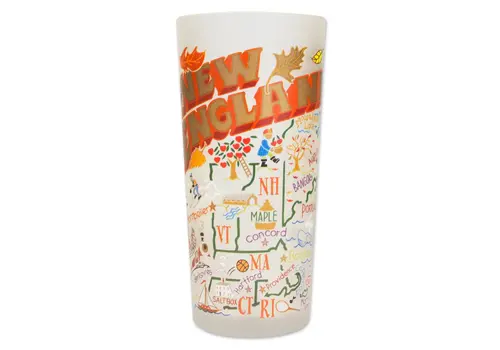  catstudio 15 oz. Frosted Glass New Eng 