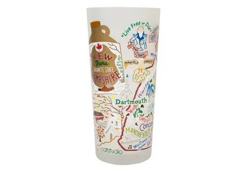  catstudio 15 oz. Frosted Glass NH 