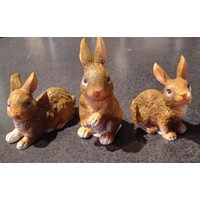 Resin Brown Bunny