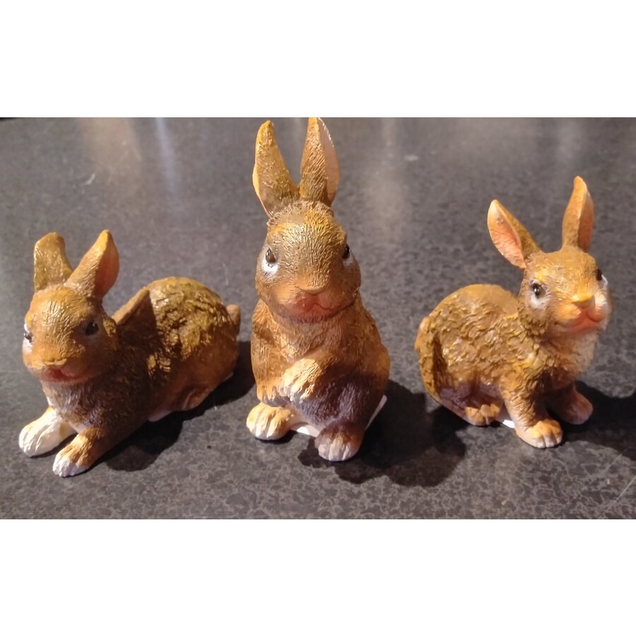 Resin Brown Bunny