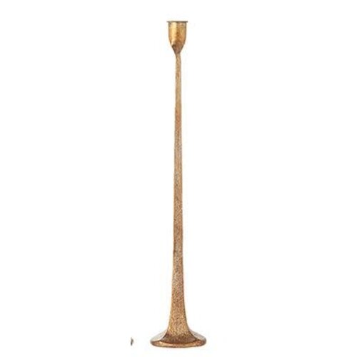 Gold Iron Candlestick   Gold Iron Candlestick