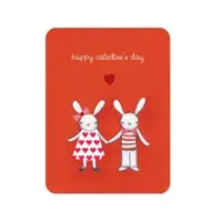 Love Bunnies Val Day Card
