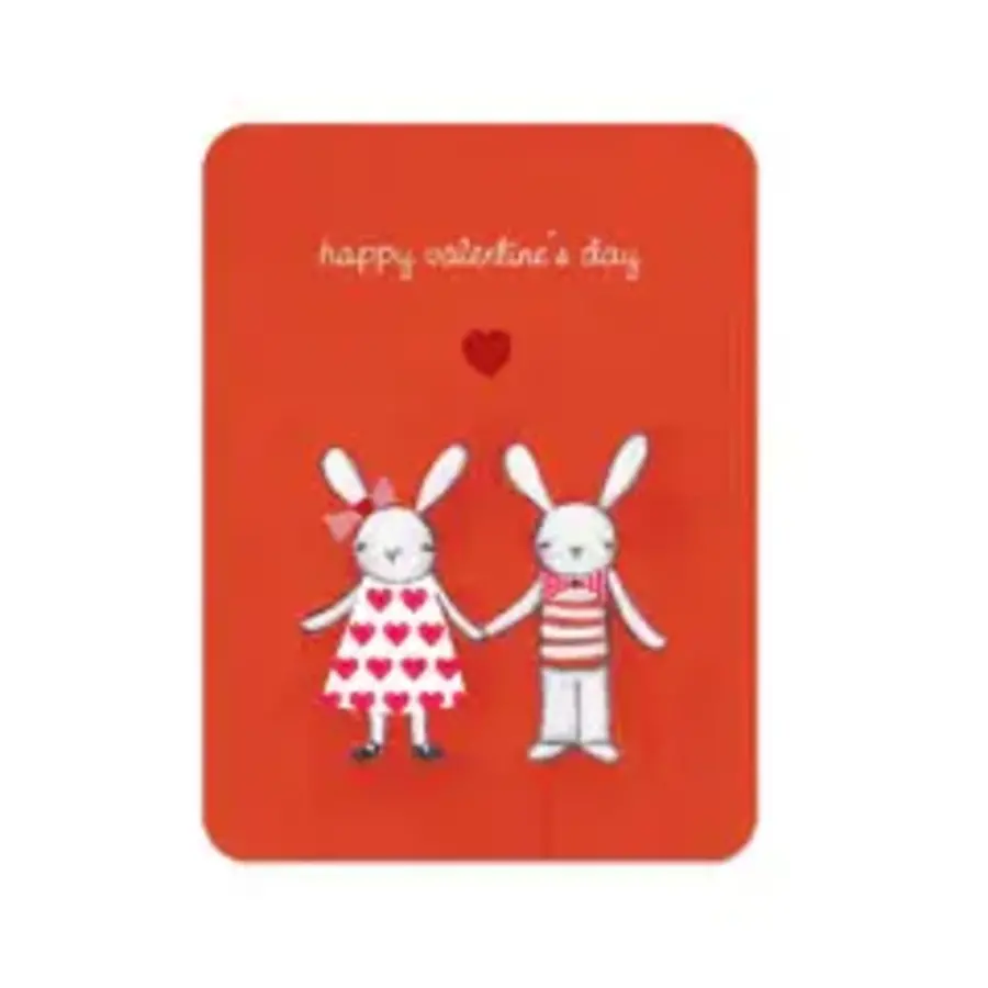 Love Bunnies Val Day Card