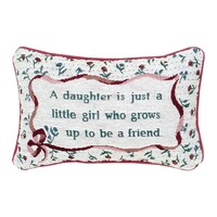 Daughter Word Pillow Rectangular