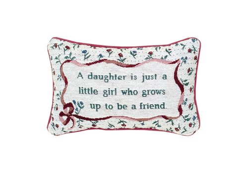  Daughter Word Pillow Rectangular 
