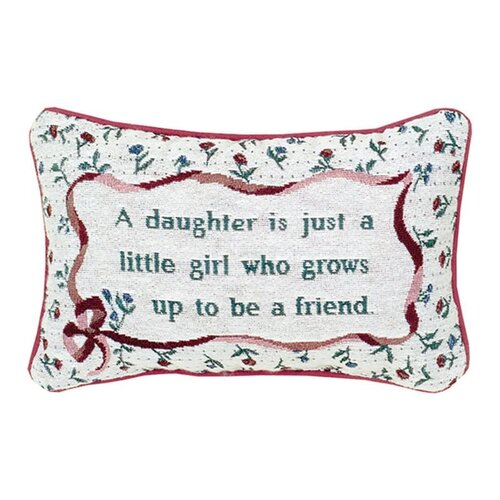 Daughter Word Pillow Rectangular 