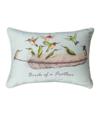 Birds of a Feather Rectangular Pillow