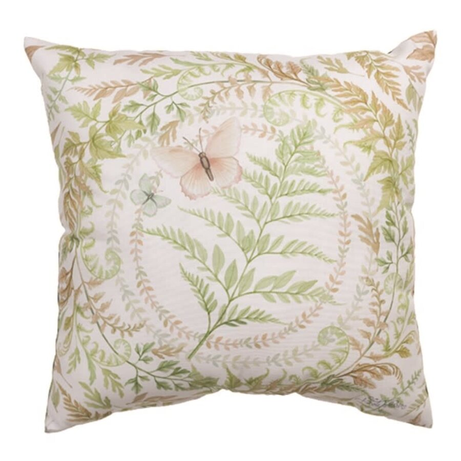 Cottage Ferns Square Pillow