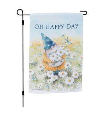 Primitives by Kathy Oh Happy Day Garden Flag