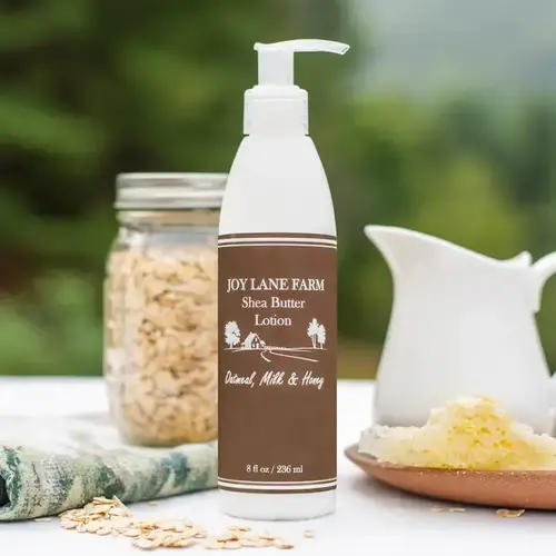  Joy Lane Farm Oatmeal Honey Shea Butter Lotion 8 oz 