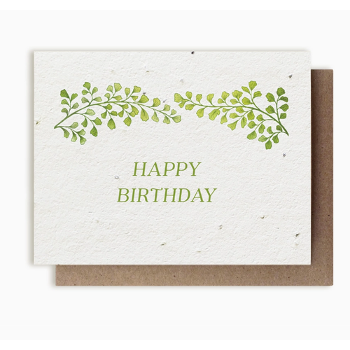  Small Victories Plantable Herbs Card - Botanical Birthday 