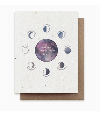Small Victories Plantable Herbs Card - Moon Phase Birthday