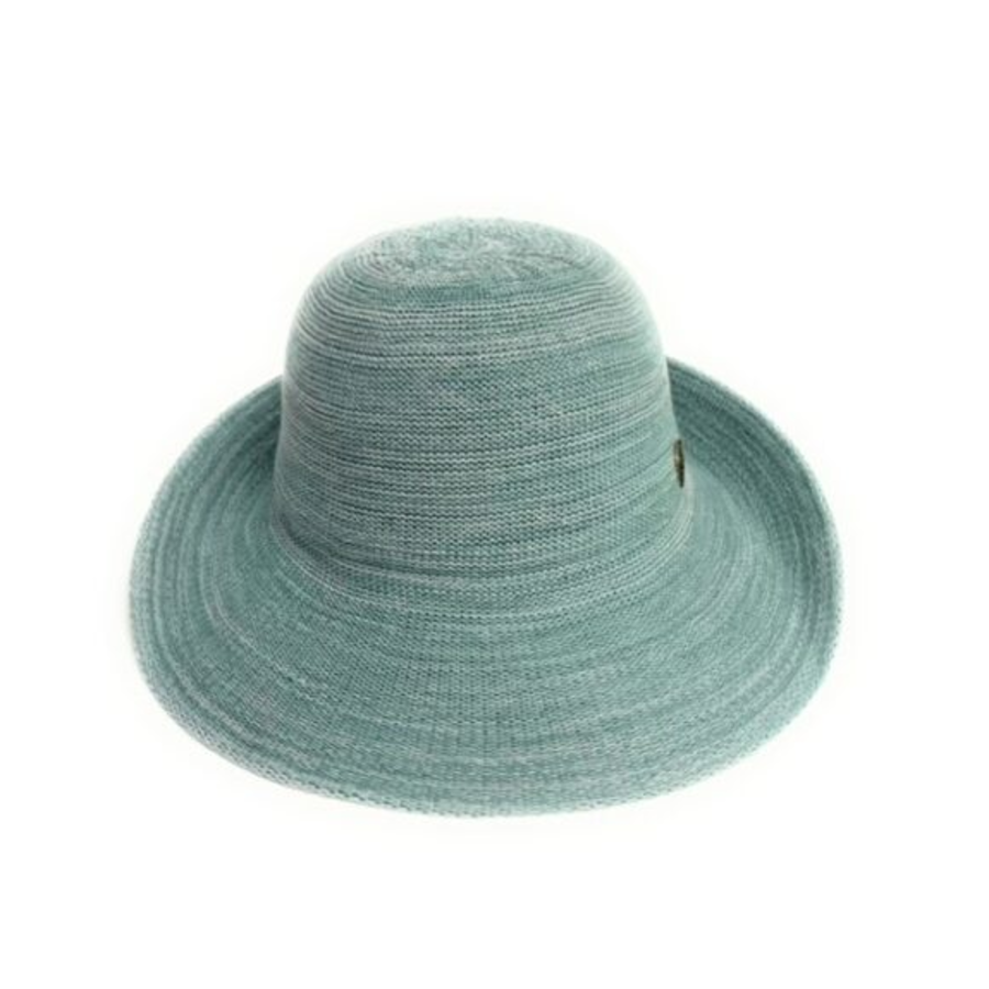 Space Dyed Cotton Blend Turn Brim Hat
