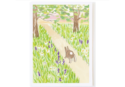  Molly O Bunny Trails Easter Card 