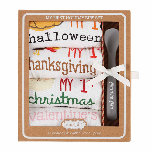 Mud Pie My 1st Bib Set   Mud Pie My 1st Bib Set