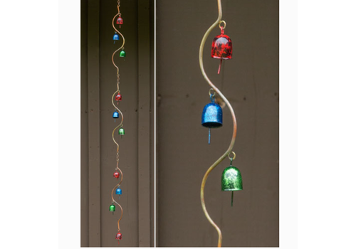  Multicolor Bells Spiral Ornament 