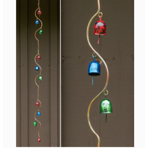  Multicolor Bells Spiral Ornament 