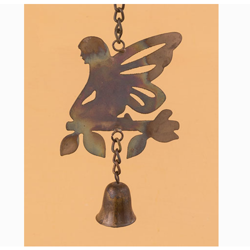  Flamed Angel with Bell Ornament 