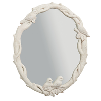 23.5" Distressed Bird Mirror