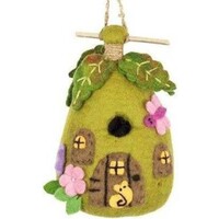 Fairy House Wool Birdhouse