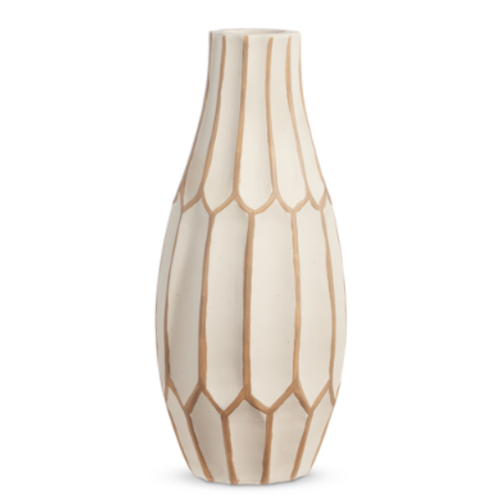  14.75" Honeycomb Vase 