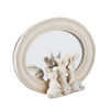 8.25" Rabbits with Glasses Mirrored Decor