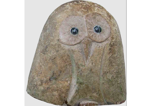  Stone Age Creations, LTD Owl Boulder 2" 