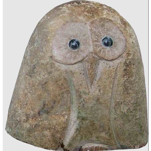  Stone Age Creations, LTD Owl Boulder 2" 