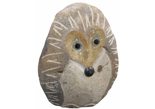 Stone Age Creations, LTD 6" Boulder Standing Hedgehog   Stone Age Creations, LTD 6" Boulder Standing Hedgehog