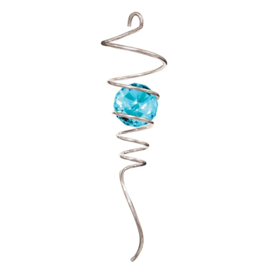 Crystal Cosmic Teardrop Wind Spinner with TAIL
