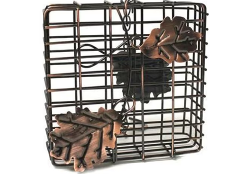  Bradley Caldwell, Inc Copper Leaf Suet Cake Feeder 