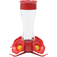 Pinch Waist Glass HB Feeder Clear 8 oz.