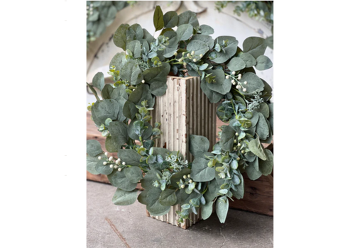  22" Reverie Eucalyptus Wreath 