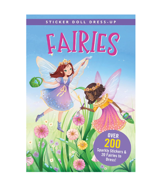 Peter Pauper Press Fairies Sticker Doll Dress-Up Book