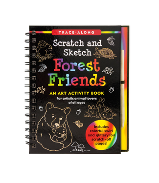 Peter Pauper Press Scratch & Sketch Forest Friends