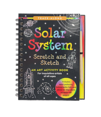 Peter Pauper Press Scratch & Sketch Solar System