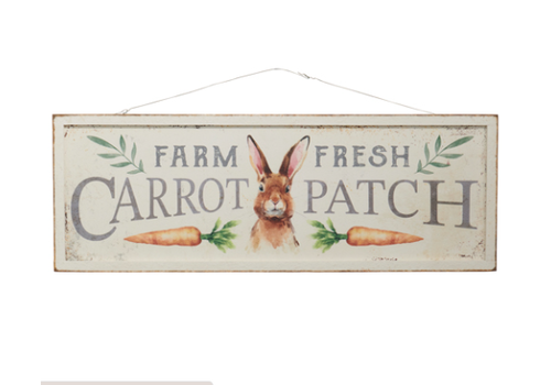 36" Distressed Carrot Patch Wall Art   36" Distressed Carrot Patch Wall Art