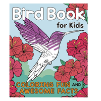 Bird Book for Kids: Coloring Fun and Awesome Facts