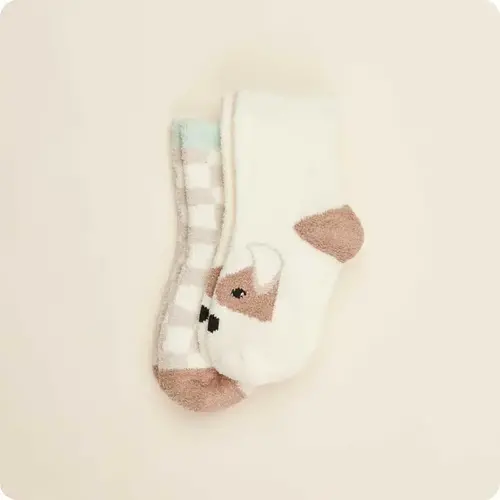  Warmies Puppy Crew Sock Set Small 