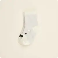 Marshmallow Bear Crew Sock Set Small